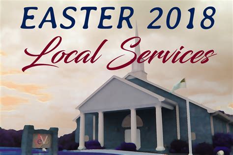 Local Easter Church Services 2018 - THE EDMONSON VOICE