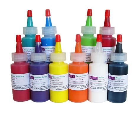 Resin Obsession color pigments FAQ - Resin Obsession