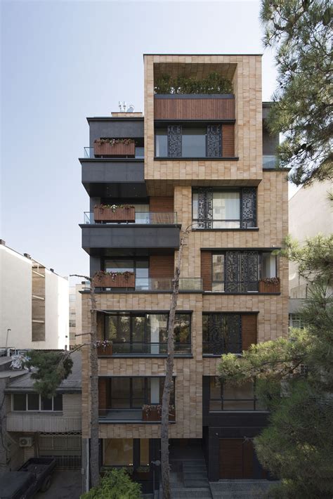 Boostan Apartment / Alidoost and Partners | Facade architecture, Facade ...