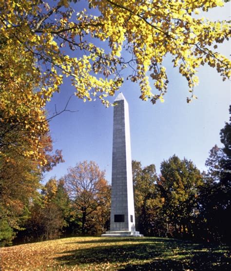 Battle of King’s Mountain Monument – King’s Mountain National Park – Source – National Park ...