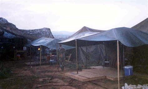 Old photo of CAMP BONDSTEEL... - KOSOVO - Camp Bondsteel