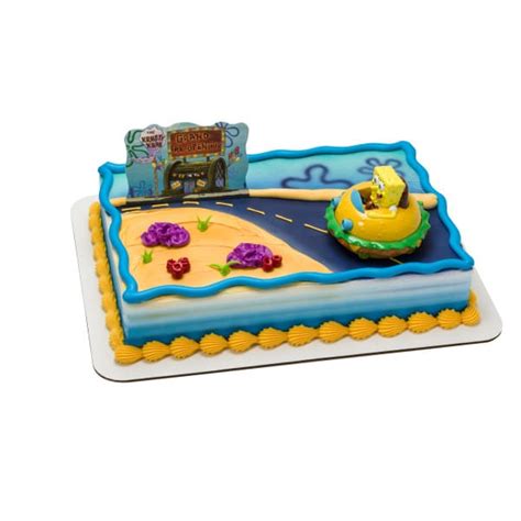 Kids and Character Cake - SpongeBob SquarePants Krabby Patty #6086 - Aggie's Bakery & Cake Shop