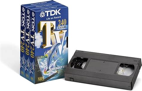 TDK E240 VHS Blank Tapes: Amazon.co.uk: Camera & Photo