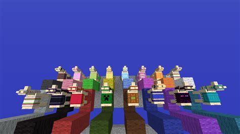 All llama saddle designs. : r/Minecraft