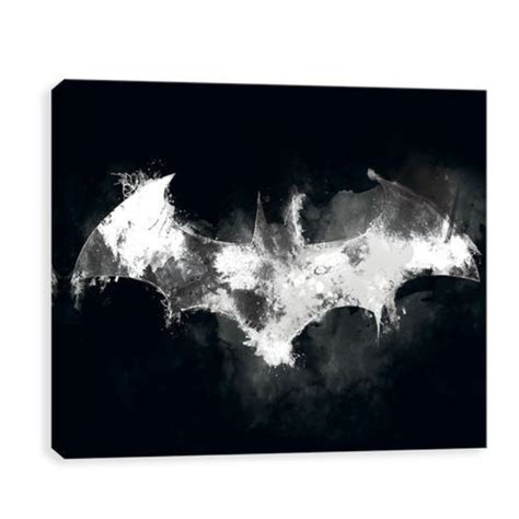 Batman Logo Canvas Wall Art- Large - Top Notch DFW, LLC