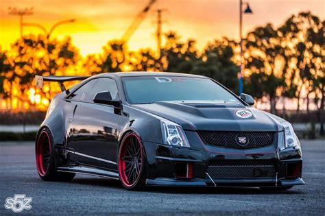 D3 Cadillac CTS-V Coupe with Custom Wheels by CEC in Los Angeles CA . Click to view more photos ...