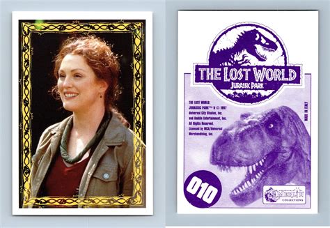 Dr Sarah Harding #10 Jurassic Park The Lost World Merlin 1997 Sticker