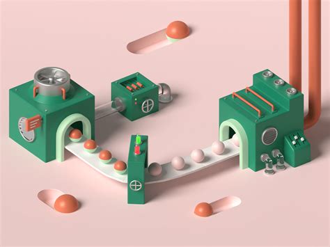 Design Factory 3D Illustration | Behance