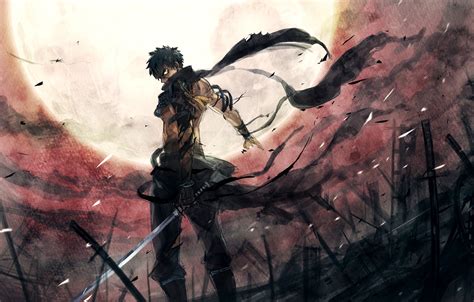 Anime Warrior Wallpaper - WallpaperSafari