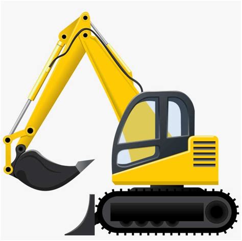 Construction Clipart Public Work - Excavator Clipart PNG Image ...