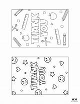 Printable Thank You Coloring Pages sketch template