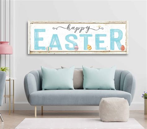 Happy Easter Sign - ToeFishArt