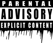 PARENTAL ADVISORY PNG Clipart Free Images