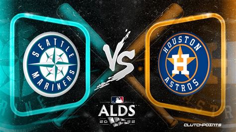 MLB BASEBALL ALDS GAME 2 MARINERS VS ASTROS LIVE *SCOREBOARD*