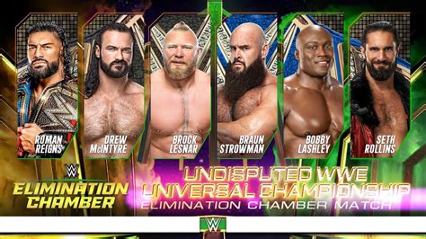 WWE Elimination Chamber 2023 - Early Card [v2] - YouTube