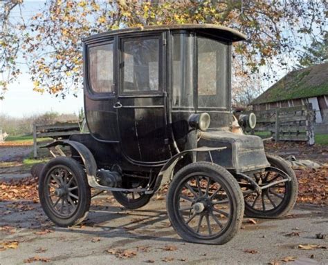 Amazing Facts - The 1910 Electric Detroit Model D | Vintage cars, Classic cars, Electric cars