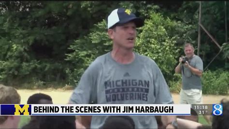 Behind the scenes with Jim Harbaugh – WBOY.com