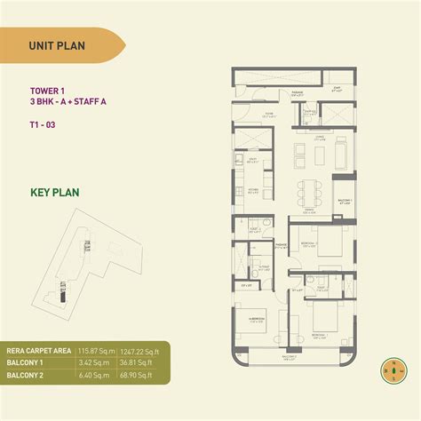 Floorplan | Birla Tisya | 2,3 & 4 BHK Apartments