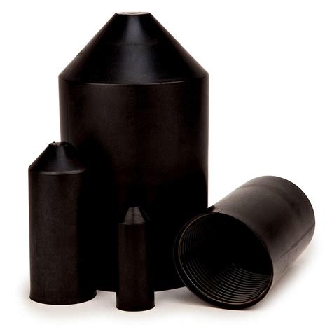 3M CANADA 3M Heat Shrink Heavy Duty End Cap for Cable Diameters 1.77-3.15 inch, Black