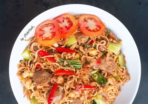 Resep Mie Tek tek Goreng oleh nidarudi - Cookpad