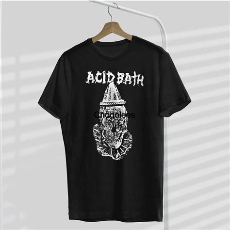 Acid Bath T Shirt Men Women Black Clothing - Tailor-made T-shirts - AliExpress