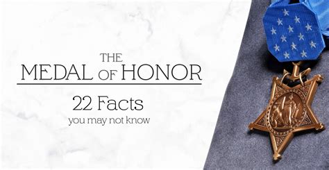 22 Facts You May Not Know About the Medal of Honor | War History Online