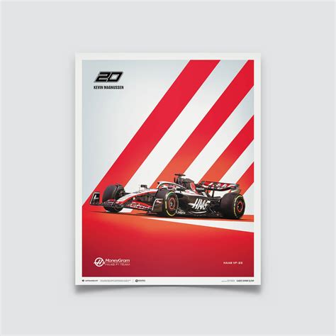 Kevin Magnussen | 2023 MoneyGram Haas F1 Team | Haas Poster | Automobilist