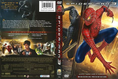 Spider-Man 3 (2007) R1 DVD Cover - DVDcover.Com