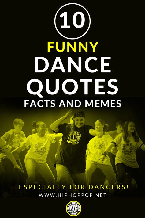 Top 10 Funny Dance Quotes, Facts And Memes - For Dancers!