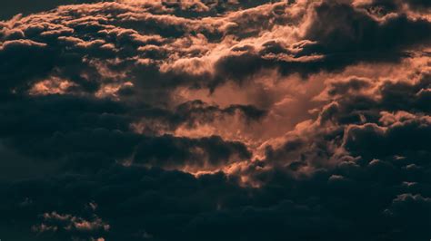 Tapete Wolken, Himmel, Dunkel, Bedeckt, Oberlicht HD: Widescreen: High ...