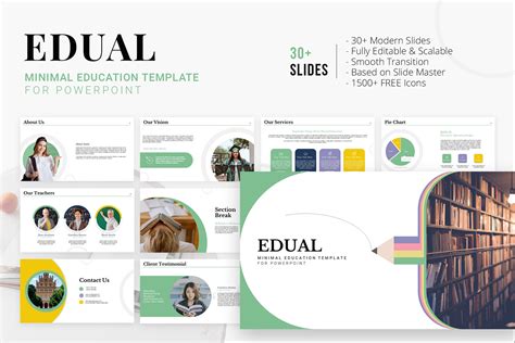 Minimal Education Presentation Template | Slidestack