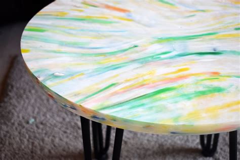 Round Coffee Table 100% Recycled Plastic From the Oceans - Etsy