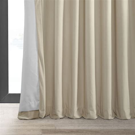 Exclusive Fabrics Signature Velvet Extra-wide Grommet Blackout Curtains ...