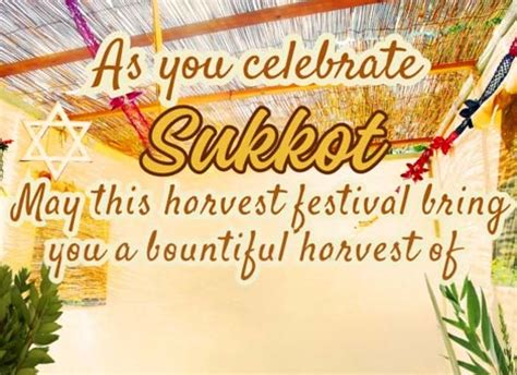 Chag Sameach Happy Sukkot Wishes! Free Sukkot eCards, Greeting Cards | 123 Greetings