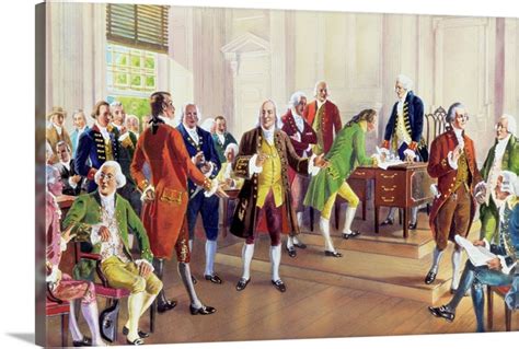 Signing of the Declaration of Independence | Great Big Canvas