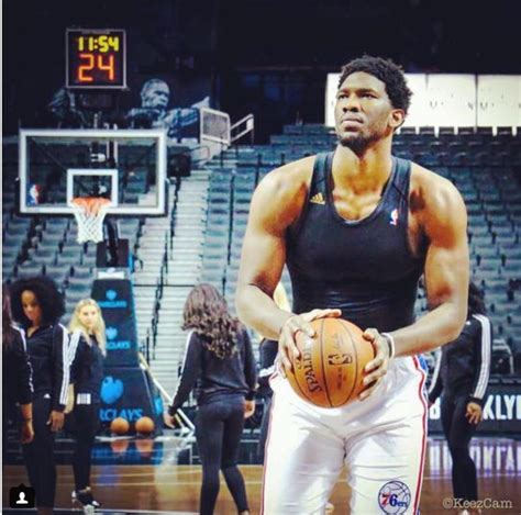 Caption The Photo: Bulked Up Joel Embiid Hit The Weight Room ...