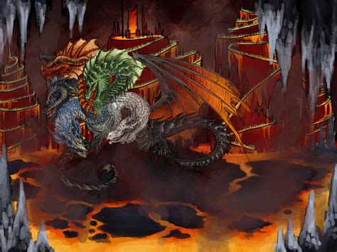 ArtStation - Tiamat from DnD