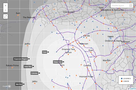 Star Wars Interactive Galaxy Map | LaptrinhX