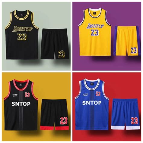 2019 kids basketball sets boys Letter print number 23 Basketball ...