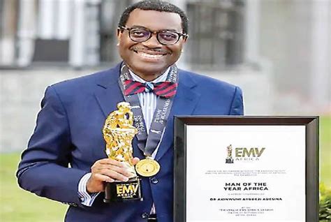 Akinwumi Adesina receives man-of-the-year award - Punch Newspapers