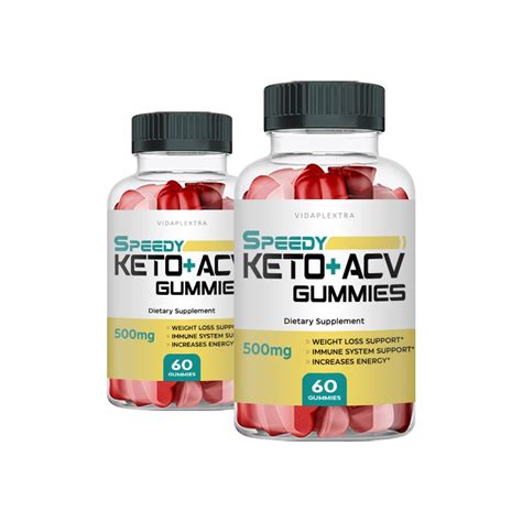 (2 Pack) Speedy - Speed ACV + Keto Gummies - Walmart.com