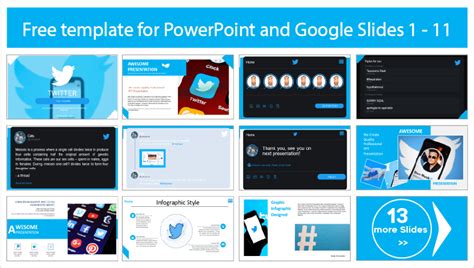 Twitter Template - PowerPoint Templates and Google Slides