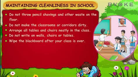 CLEANLINESS IN SCHOOL | KIDS KNOWLEDGE | ENGLISH - YouTube