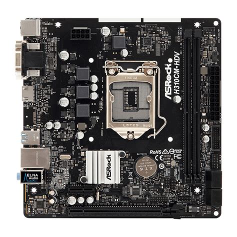 ASROCK H310CM-HDV MOTHERBOARD MANUAL | ManualsLib