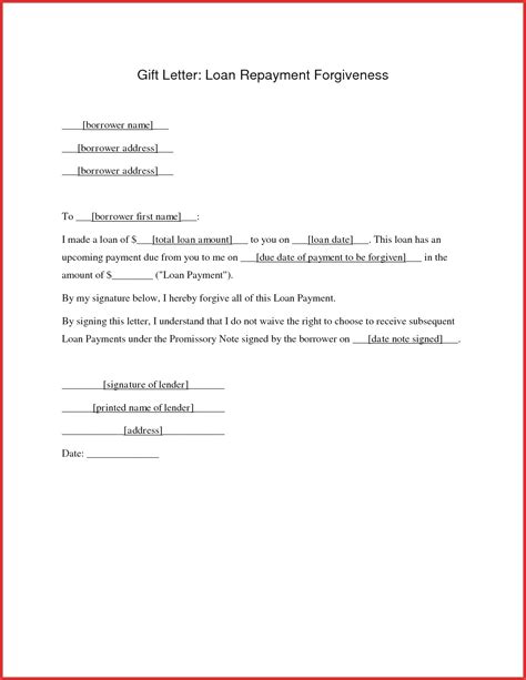 Personal Loan Repayment Letter Template Samples - Letter Template Collection