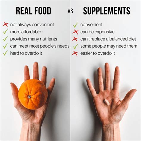 Foods vs Supplements - Can One Replace the Other? - Chelsea Dishes