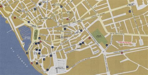 Faro Old Town Map