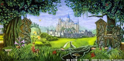 Backdrop ME 003B Medieval Castle 2B