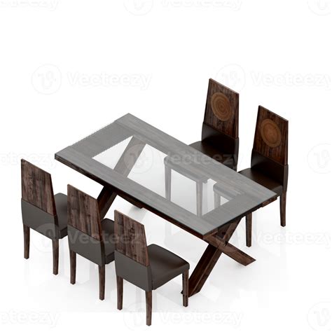 Isometric Table 3D render 14058908 PNG