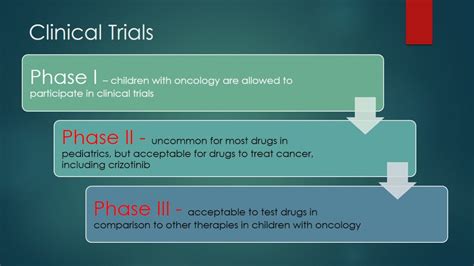 Crizotinib: Clinical Trials and Regulatory Implications - 1630 Words ...